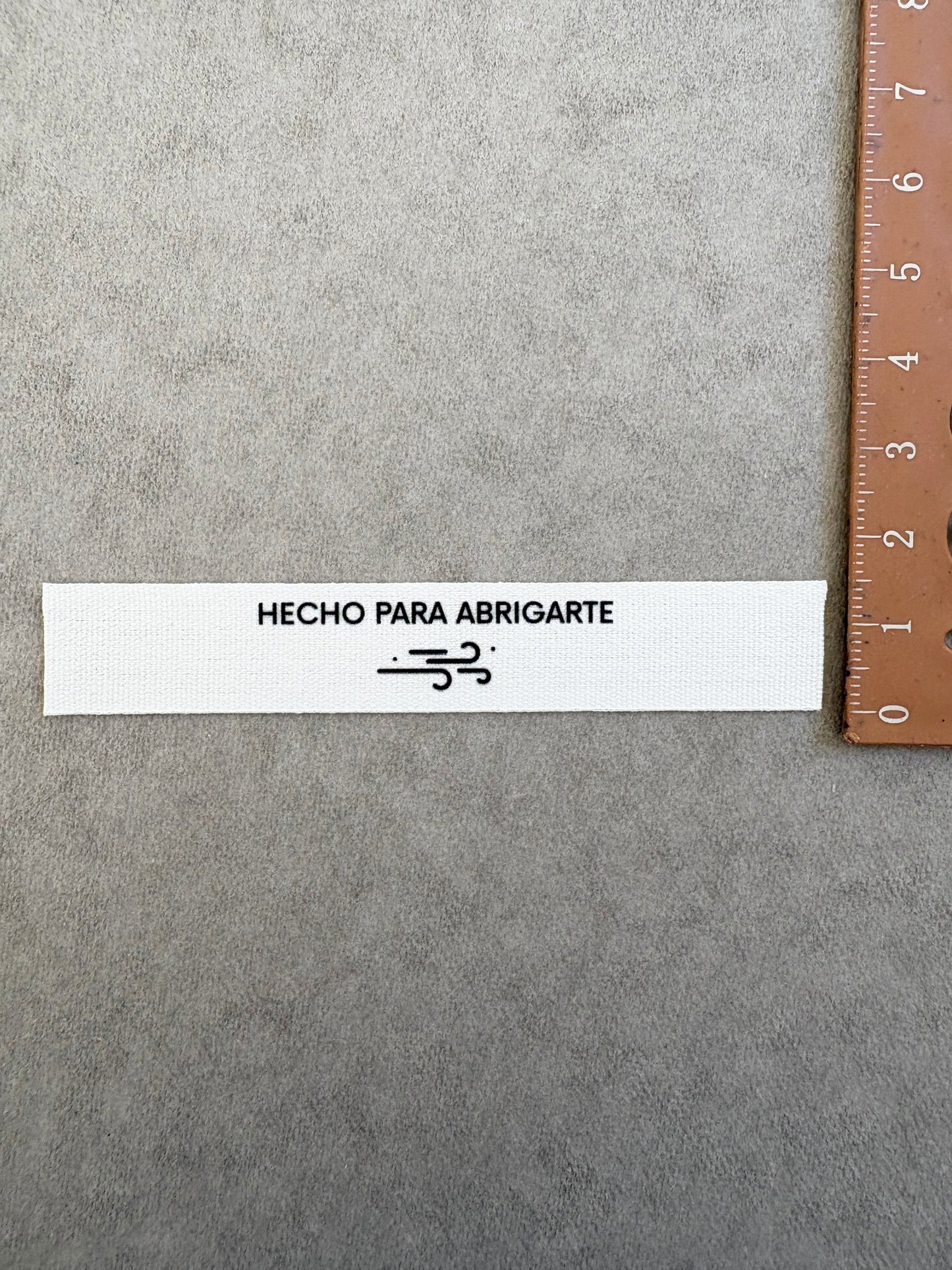 Pack de etiquetas de algodón
"Hecho para abrigarte"