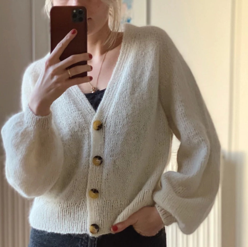 Patrón Balloon Cardigan