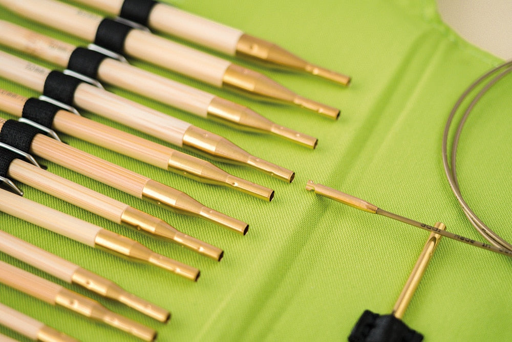 ADDI Click Bamboo Palillo Largo Intercambiable