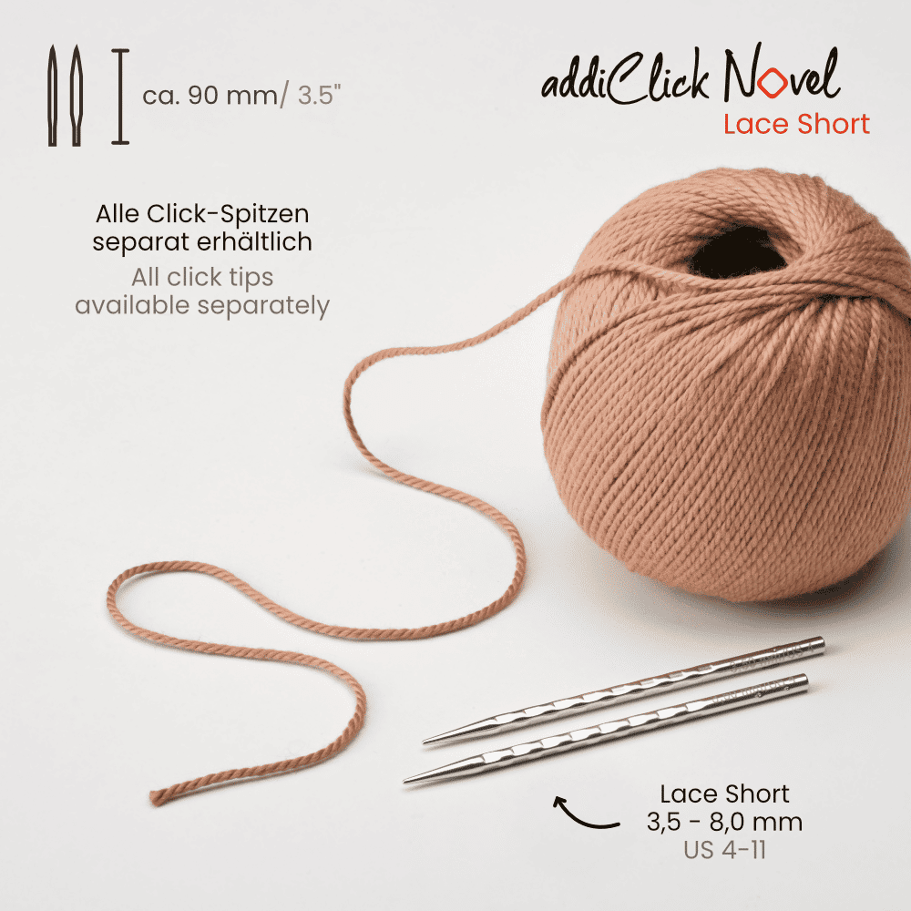 ADDI Click Novel Palillo Corto Intercambiable