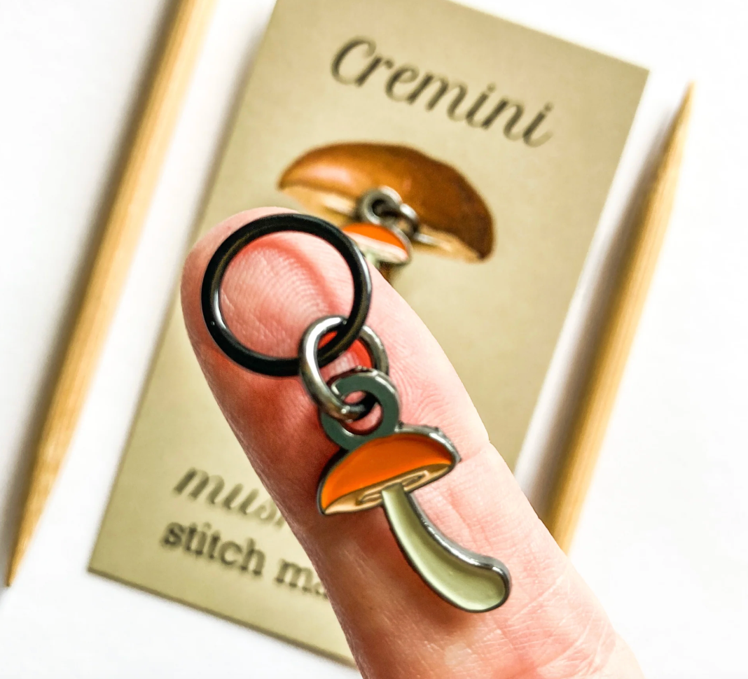 Set de marcadores esmaltados "Champiñones Silvestres” 🍄