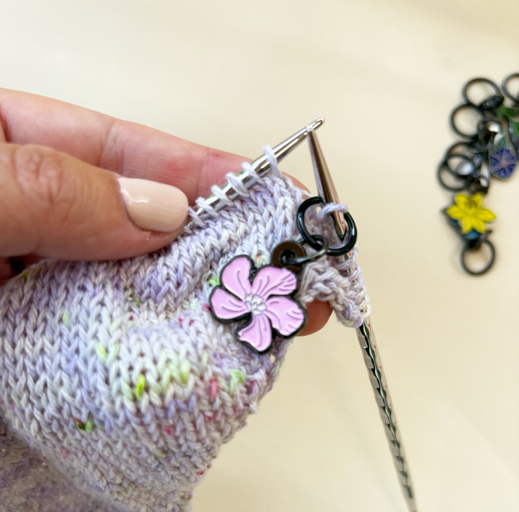 Set de marcadores esmaltados "Pocket Full of Posies" 🌸