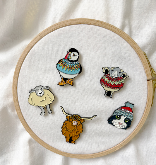 Magnetic needle minder