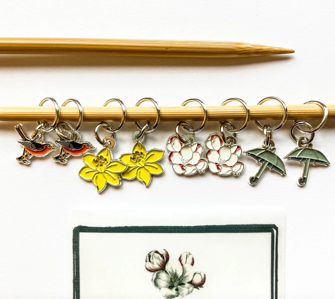 Set de marcadores esmaltados "Spring Season"