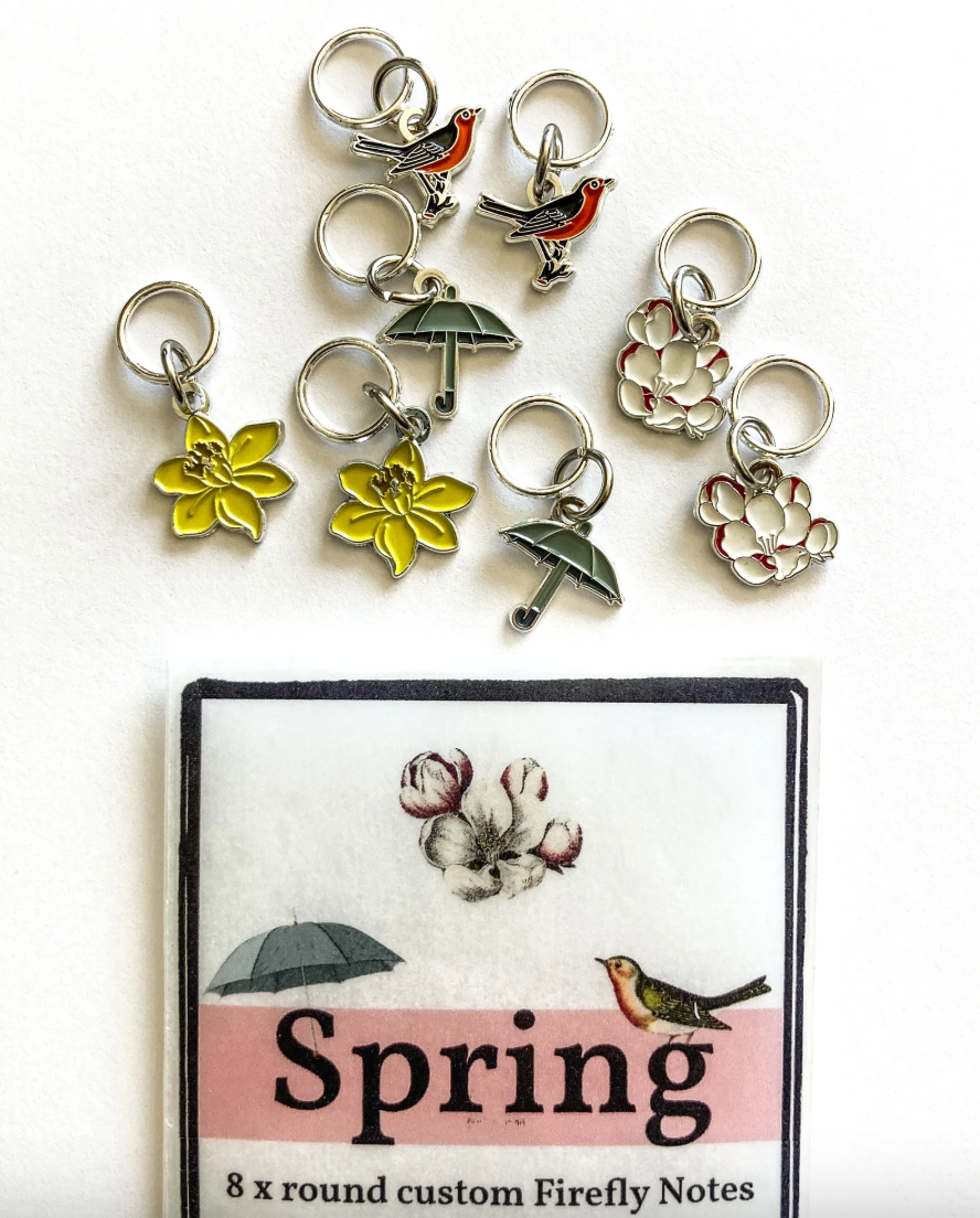 Set de marcadores esmaltados "Spring Season"