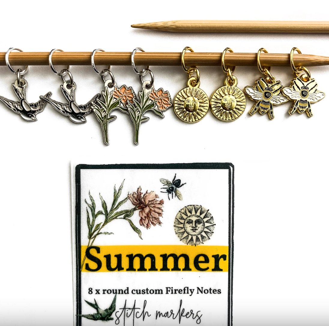 Set de marcadores esmaltados "Summer Season"