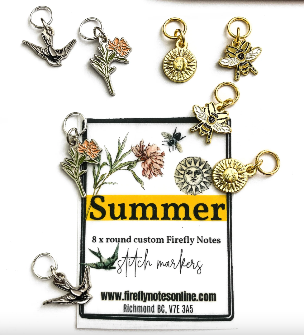 Set de marcadores esmaltados "Summer Season"