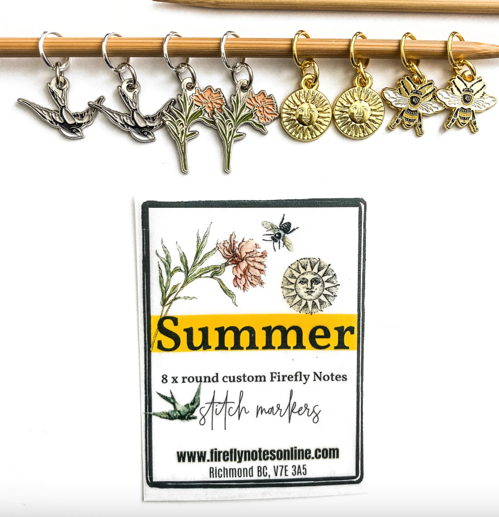 Set de marcadores esmaltados "Summer Season"