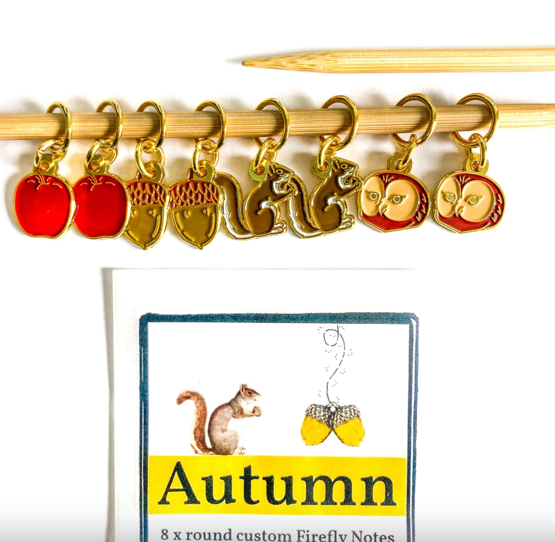 Set de marcadores esmaltados "Autumn Season"