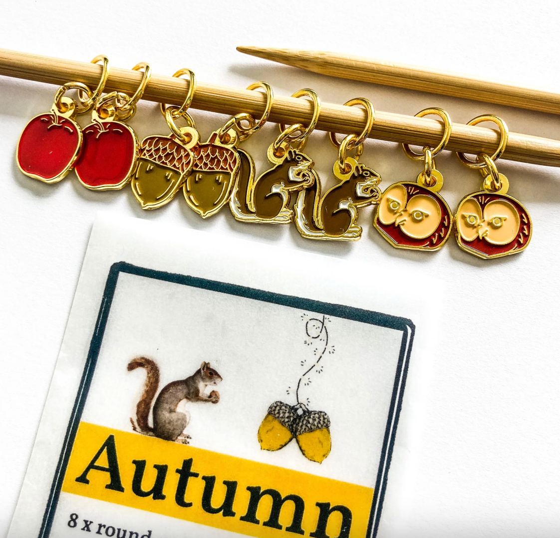 Set de marcadores esmaltados "Autumn Season"