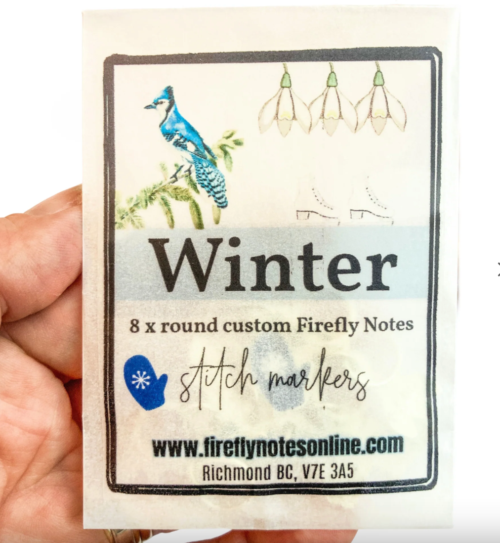 Set de marcadores esmaltados "Winter Season"