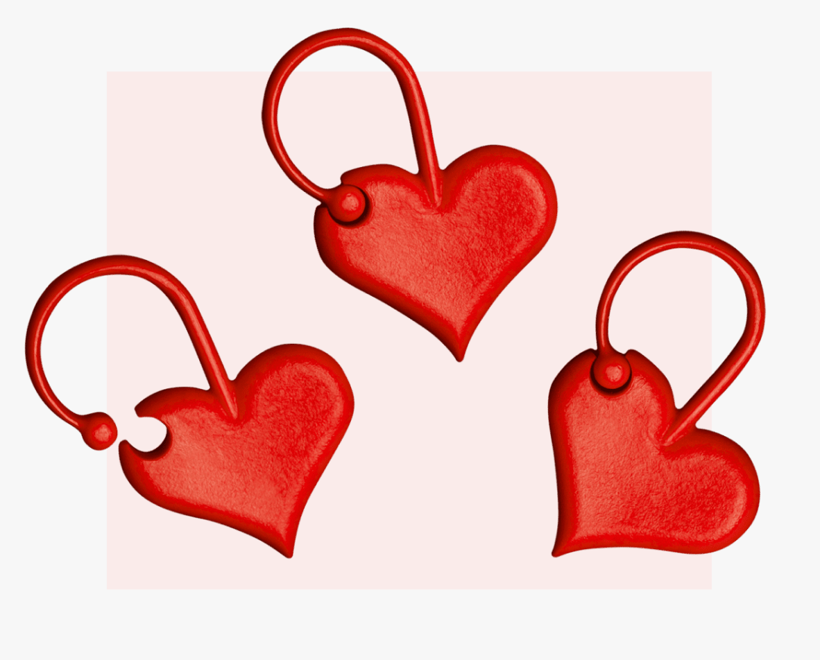 ADDI Love Stitch Markers Pack