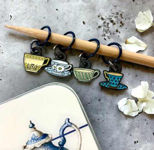 Set de marcadores esmaltados "Tea Time"