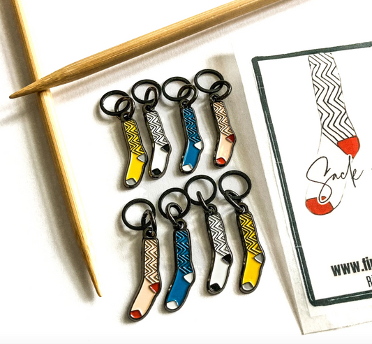 Set de marcadores esmaltados "Sack of socks"