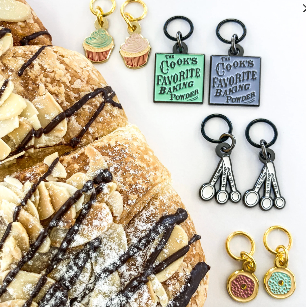 Set de marcadores esmaltados "Bakery Delights" 🧁🍩