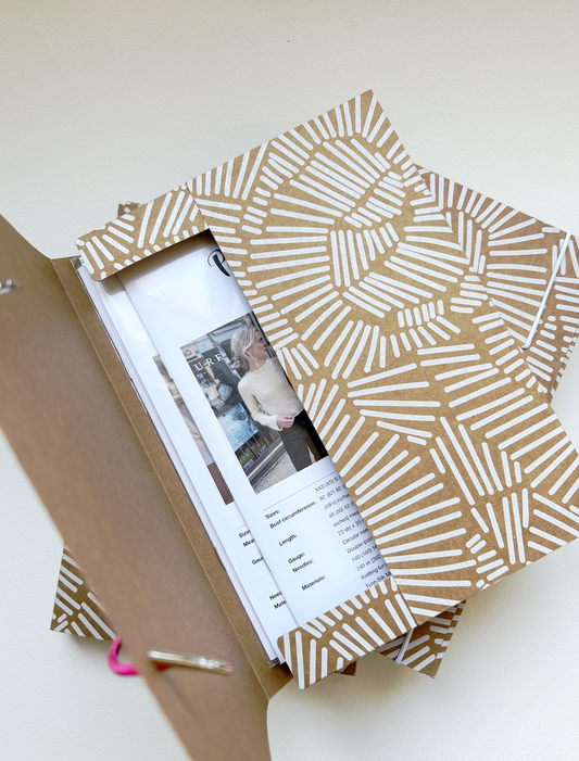 Carpeta organizadora para patrones