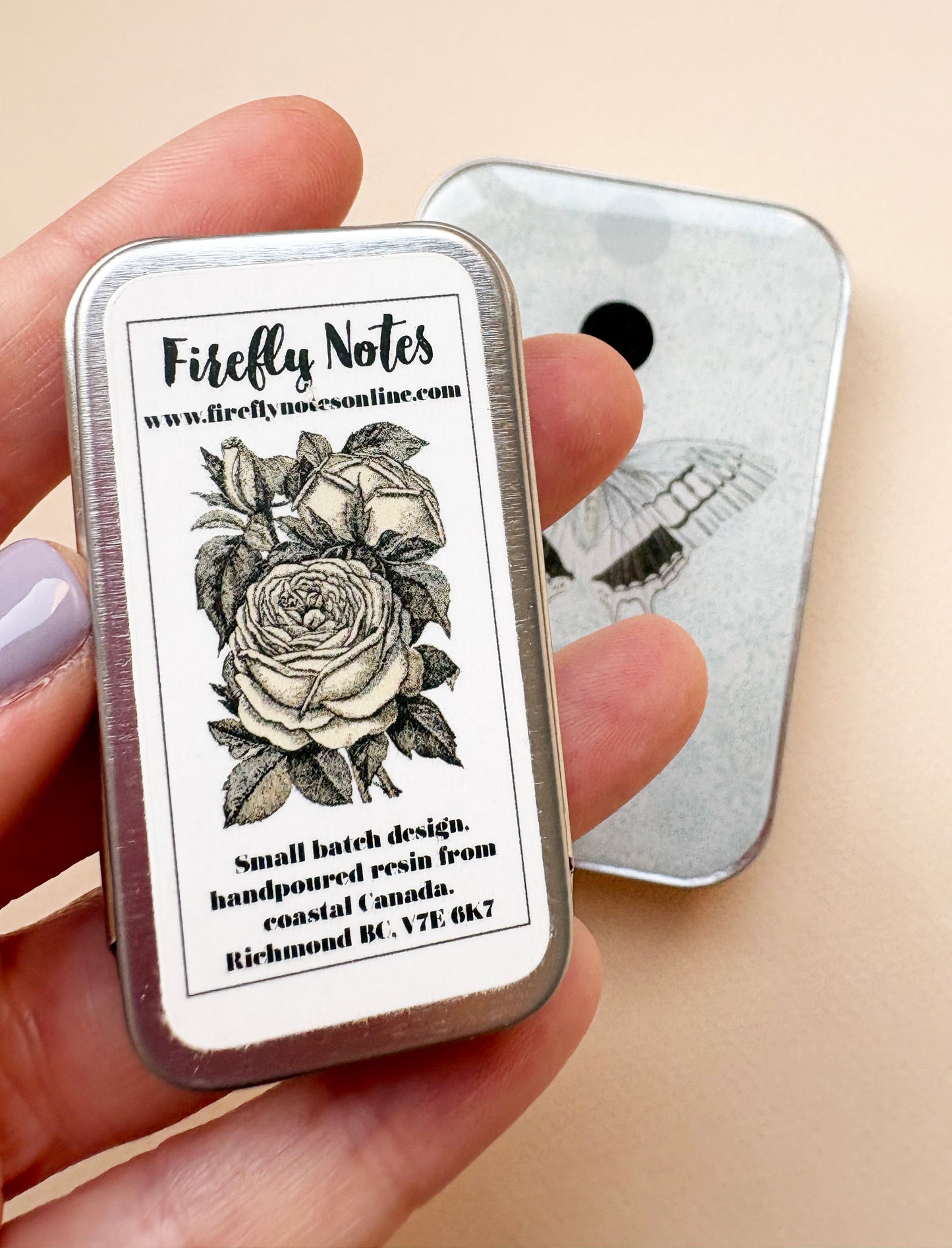 Cajas Metálicas Firefly Notes tamaño small