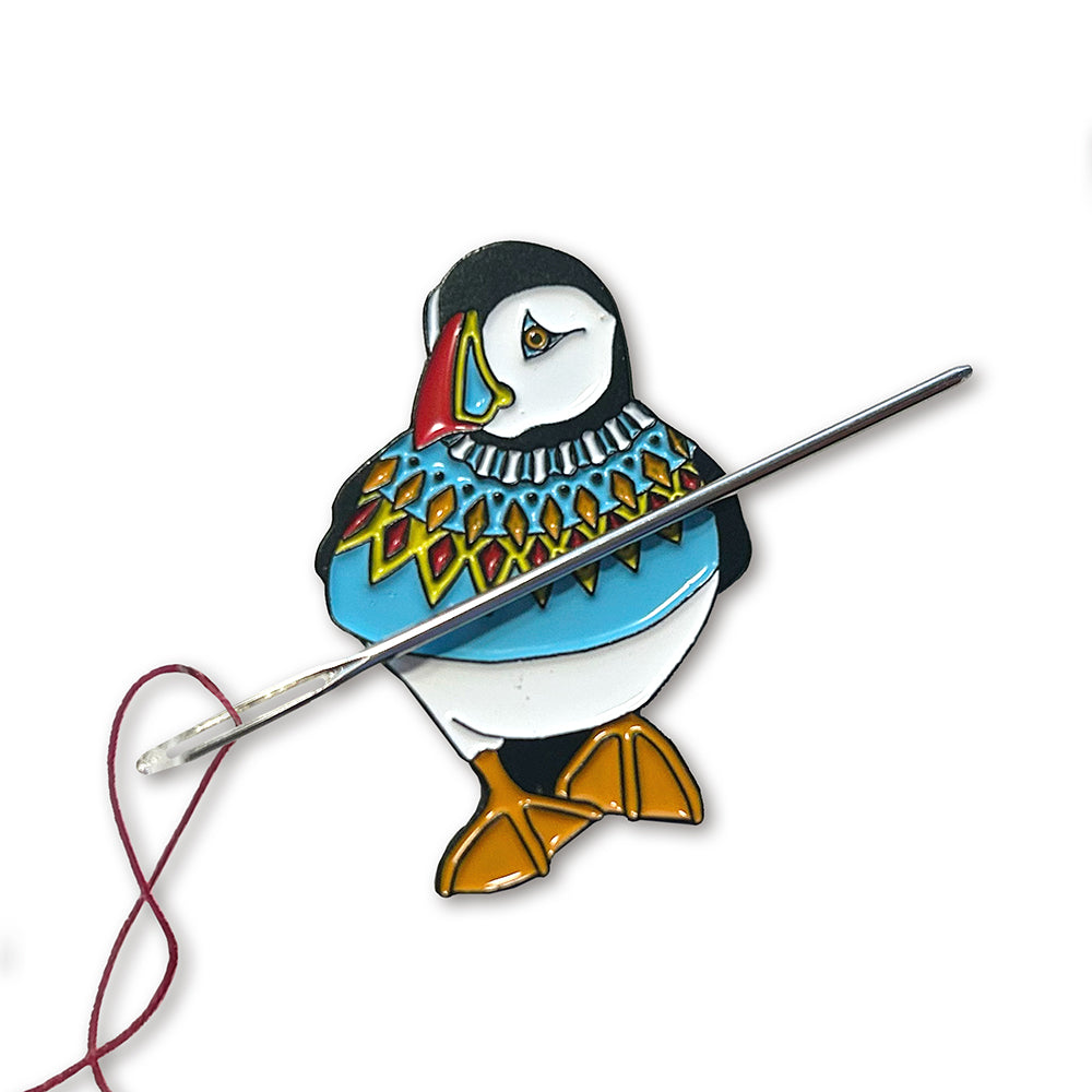 Magnetic needle minder